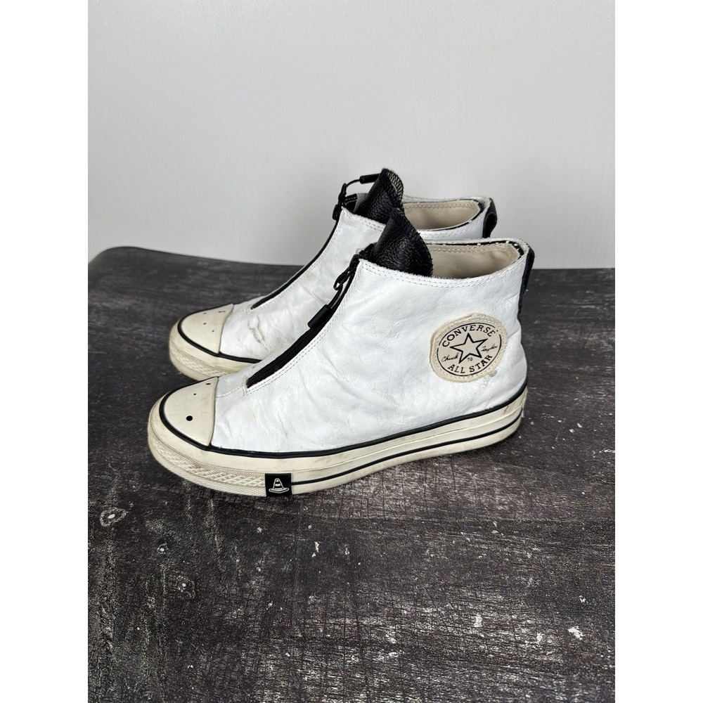 Converse x Josh Vides Chuck 70 Hi Men's Shoes White  A00711C Unisex M 8.5/W 10.5 - Picture 7 of 13
